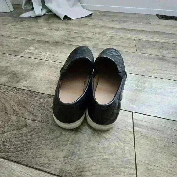 BRASH womens quilted black slip on shoes size 8 - Picture 6 of 11